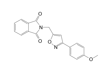 1H-isoindole-1,3(2H)-dione, 2-[[3-(4-methoxyphenyl)-5-isoxazolyl]methyl]-