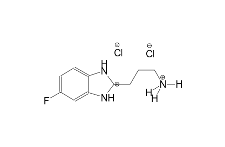 2-(3-ammoniopropyl)-5-fluoro-1H-benzo[d]imidazol-3-ium chloride