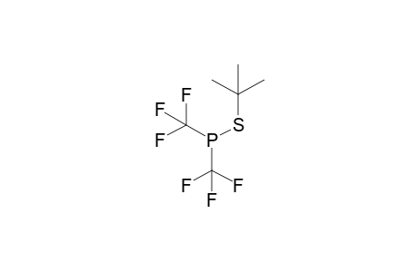 tert-Butylthiobis(trifluoromethyl)phosphine