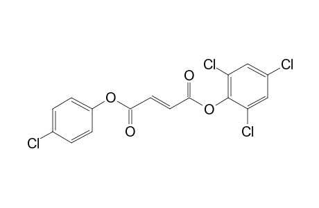 Fumaric acid, 4-chlorophenyl 2,4,6-trichlorophenyl ester