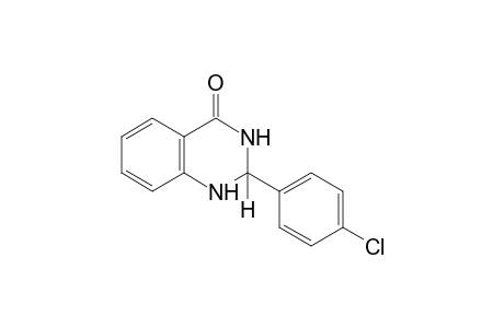 2-(p-chlorophenyl)-2,3-dihydro-4(1H)-quinazolinone
