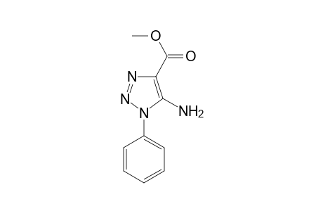 1H-1,2,3-Triazole-4-carboxylic acid, 5-amino-1-phenyl-, methyl ester