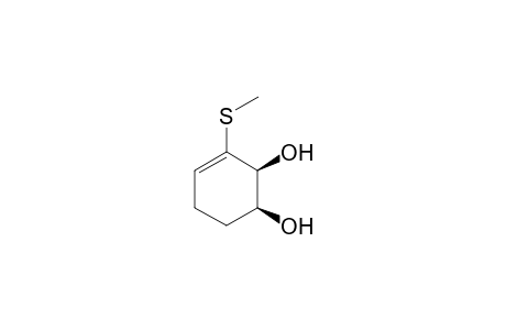 (1S,2S)-3-Methylsulfanyl-cyclohex-3-ene-1,2-diol