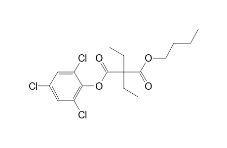 Diethylmalonic acid, butyl 2,4,6-trichlorophenyl ester