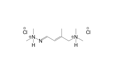 (1E,2E)-4-Dimethylamino-3-methylbut-2-enal Dimethylhydrazone Dihydrochloride