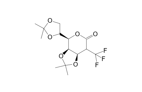 2-Deoxy-3,4:6,7-di-O-isopropylidene-2-C-(trifluoromethyl)-D-glycero-D-talo-heptono-1,5-lactone