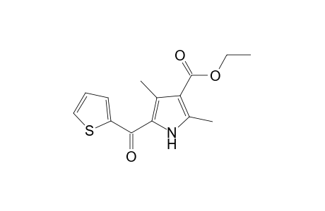 2,4-dimethyl-5-(2-thenoyl)pyrrole-3-carboxylic acid, ethyl ester