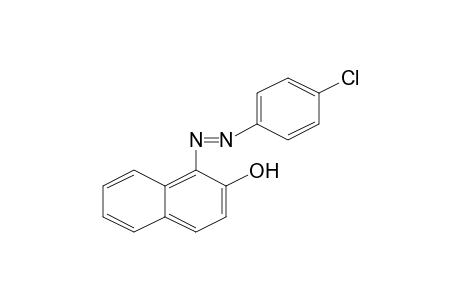 2-NAPHTHALENOL, 1-[(4-CHLOROPHENYL)AZO]-