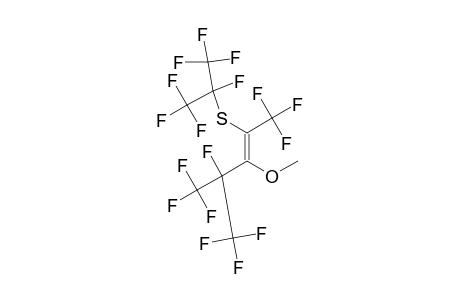 1,1,1,4,5,5,5-HEPTAFLUORO-2-([1-(TRIFLUOROMETHYL)-1,2,2,2-TETRAFLUOROETHYL]-THIO)-4-(TRIFLUOROMETHYL)-3-METHOXY-2-PENTENE;ISOMER-#1