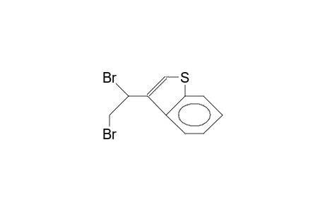 3-(.alpha.,.beta.-Dibromethyl)-benzo-[B]-thiophen