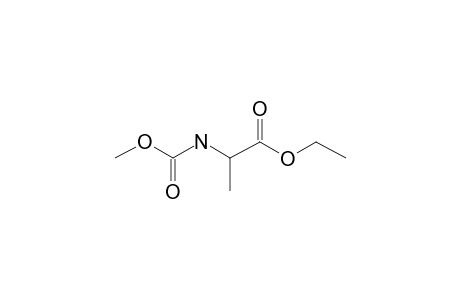 L-Alanine, N-methoxycarbonyl-, ethyl ester