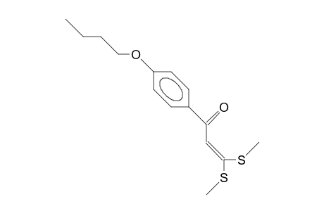 1-(4-Butoxy-phenyl)-3,3-bis(methylthio)-prop-2-en-1-one