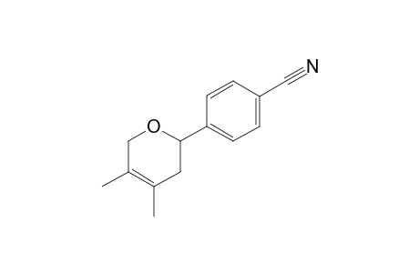 4-(4,5-Dimethyl-3,6-dihydro-2H-pyran-2-yl)benzonitrile