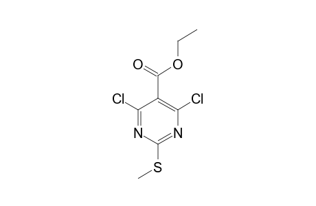 Ethyl 4,6-dichloro-2-(methylthio)pyrimidine-5-carboxylate