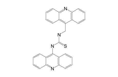 [E(N2',C3')]-N-(ACRIDIN-9-YL-METHYL)-N'-ACRIDIN-9-YL-THIOUREA;MAJOR-ISOMER