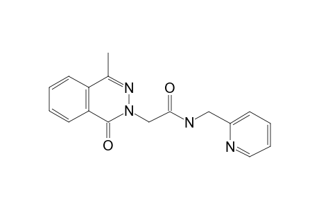 2-(4-Methyl-1-oxo-1H-phthalazin-2-yl)-N-pyridin-2-ylmethyl-acetamide