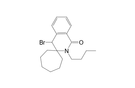 4'-bromo-1',4'-dihydro-2'-n-butylspiro[cycloheptane-1,3'(2'H)-isoquinolin]-1'-one