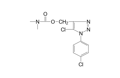 5-chloro-1-(p-chlorophenyl)-1H-1,2,3-triazole-4-methanol, dimethylcarbamate (ester)