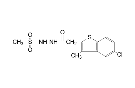 1-[(5-chloro-3-methylbenzo[b]thien-2-yl)acetyl]-2-(methylsulfonyl)hydrazine