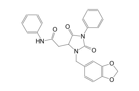 4-imidazolidineacetamide, 3-(1,3-benzodioxol-5-ylmethyl)-2,5-dioxo-N,1-diphenyl-