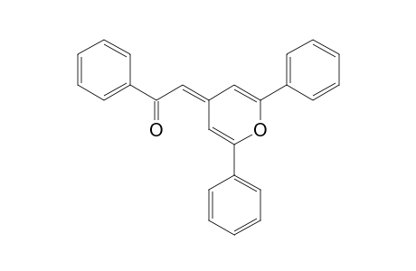 Ethanone, 2-(2,6-diphenyl-4H-pyran-4-ylidene)-1-phenyl-