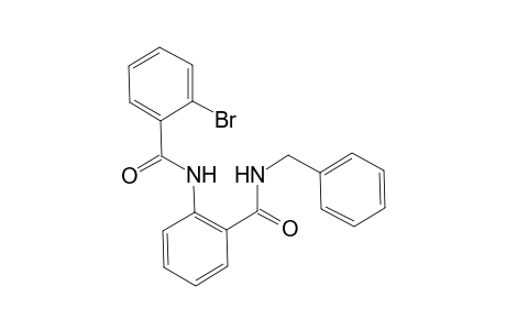 N-benzyl-2-[(2-bromobenzoyl)amino]benzamide