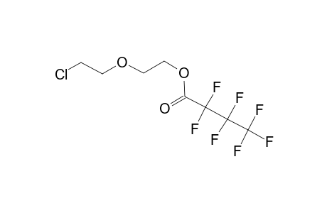 3-Oxypentanol, 5-chloro, heptafluorobutyrate