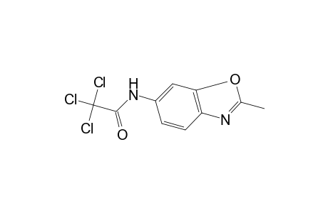 N-(2-methyl-6-benzoxazolyl)-2,2,2-trichloroacetamide