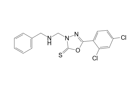 4-[(Benzylamino)methyl]-2-(2,4-dichlorophenyl)-DELTA2-1,3,4-oxadiazoline-5-thione