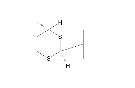 trans-2-tert-Butyl-4-methyl-1,3-dithiane
