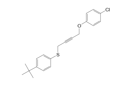 4-[(p-tert-butylphenyl)thio]-2-butynyl p-chlorophenyl ether