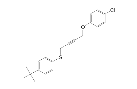 4-[(p-Tert-butylphenyl)thio]-2-butynyl p-chlorophenyl ether