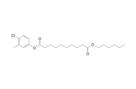 Sebacic acid, 4-chloro-3-methylphenyl hexyl ester