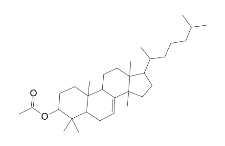 Lanost-7-en-3-ol, acetate, (3.beta.,9.beta.,13.alpha.,14.beta.,17.alpha.)-