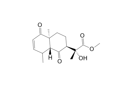 1,5-Dimethy-8-[1-(methoxycarbonyl)-1-hydroxyethyl]bicyclo[4.4.0]deca-3-ene-2,7-dione isomer