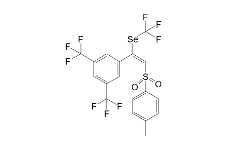 1-[(E)-2-(4-methylphenylsulfonyl)-1-[(trifluoromethyl)selanyl]ethenyl]-3,5-bis(trifluoromethyl)benzene