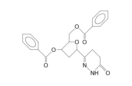 3-(3,5-Di-O-benzoyl-2-deoxy-A-D-erythro-pentofuranosyl)-4,5-dihydro-pyridazin-6(1H)-one