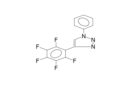 1-PHENYL-4-PENTAFLUOROPHENYL-1,2,3-TRIAZOLE