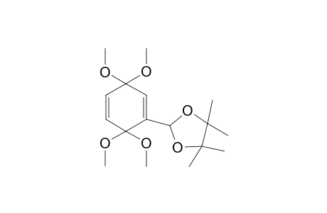 1-[2'-(4",4",5",5'-Tetramethyl-1",3"-dioxolanyl)]-3,3,6,6-tetramethoxy-1,4-cyclohexadiene
