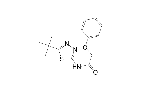 N-(5-tert-butyl-1,3,4-thiadiazol-2-yl)-2-phenoxyacetamide