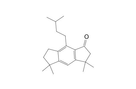 s-Indacen-1(2H)-one, 3,5,6,7-tetrahydro-3,3,5,5-tetramethyl-8-(3-methylbutyl)-