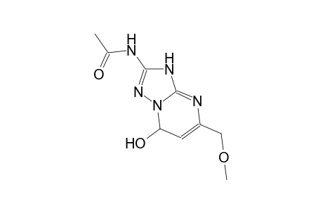 acetamide, N-[3,7-dihydro-7-hydroxy-5-(methoxymethyl)[1,2,4]triazolo[1,5-a]pyrimidin-2-yl]-
