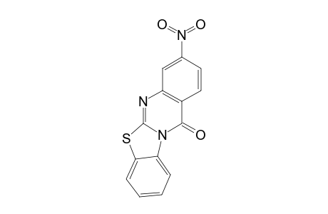 3-NITRO-12H-[1,3]-THIAZOLO-[2,3-B]-QUINAZOLIN-12-ONE