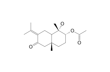 3a-Acetyl-cuauhtemone