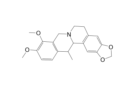 9,10-dimethoxy-13-methyl-5,8,13,13a-tetrahydro-6H-[1,3]dioxolo[4,5-g]isoquino[3,2-a]isoquinoline