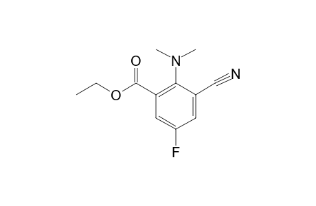 ETHYL-3-CYANO-2-(DIMETHYLAMINO)-5-FLUOROBENZOATE