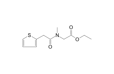 Sarcosine, N-(2-thiophenylacetyl)-, ethyl ester