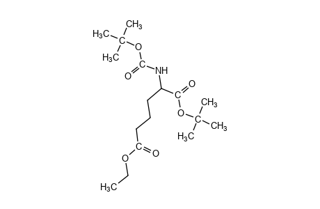 2-(carboxyamino)hexanedioic acid, N,1-di-tert-butyl ethyl ester