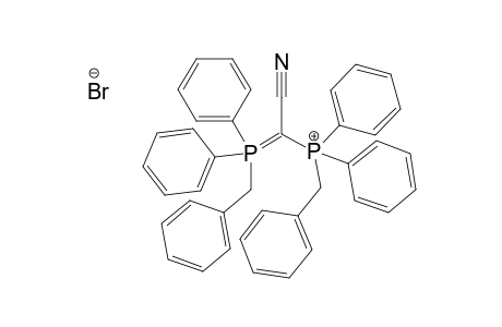 benzyl-[[benzyl(diphenyl)-lambda(5)-phosphanylidene]-cyano-methyl]-diphenyl-phosphonium bromide