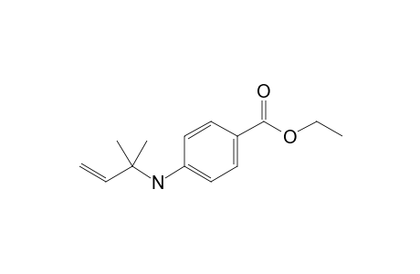 4-(1,1-Dimethylallylamino)benzoic acid ethyl ester